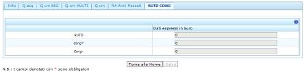 4.2.7 RUTD CONG RUTD: denota la somma rispetto all'insieme delle imprese distributrici sulle cui reti l'esercente eroga il servizio degli importi RUTD ottenibili dalla cessione alle imprese