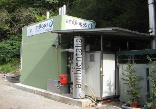 Ambientalia AmBiogas + AmBiocell L impianto pilota