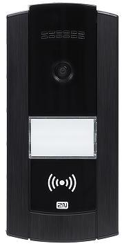 2N IP Base Un pulsante & Camera Pittogrammi Due pulsanti & Camera Reader RFID come