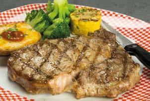 fresca LAMB CHOPS Succulenti costine* di agnello accuratamente grigliate 8,90 9,80 10,90 12,00 RIB EYE STEAK ARIZONA GRAND GRILL Costine di suino, petto di pollo* marinato in salsa Fuego, coppa di