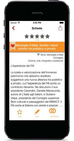 SmartFair: un breve tour SmartFair: caratteristiche Personalizzazione: L app propone strumenti diversi a seconda