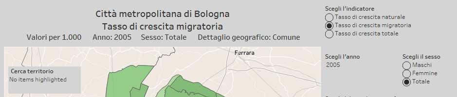 Saldo migratorio positivo Il 63% degli iscritti sono italiani.