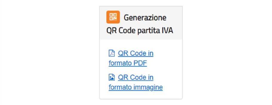 La generazione del QR-Code in formato immagine rilascia solo l immagine del codice bidimensionale che potrà essere salvata su qualsiasi