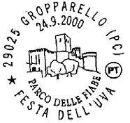 1410 RICHIEDENTE: Pro Loco di Pisogne SEDE DEL SERVIZIO: Piazza Corna Pellegrini - 25055 PISOGNE (BS) DATA ED ORARIO DEL SERVIZIO: 24/9/2000 orario