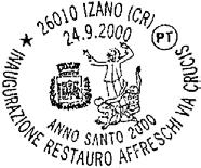 24/9/2000 orario 9,30/12,30-14,30/17,30 Filatelia della Filiale di 12100 CUNEO Via Bonelli, 6 entro il 1170/AC N.