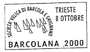 festivi) dal 25/9 al 14/10/2000 Filatelia della Filiale di 36061 BASSANO DEL GRAPPA Viale XI Febbraio entro il 154/MC/TL N.