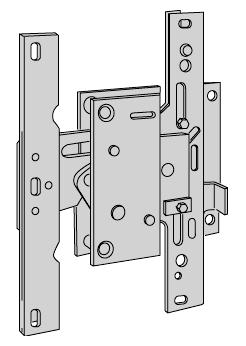 3 punto di chiusura, 2 chiavi art 00101002 Per casseforti a chiave o chiave +