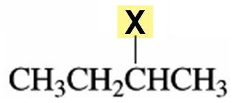 Calcolo delle rese relative di regioisomeri monoalogenati Esempio 1 Calcolo del Numeratore della frazione: Numero di idrogeni x reattività 6 x 1.0 = 6.