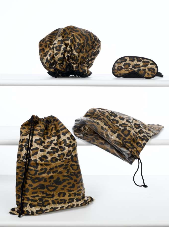 Art. 14418 - Sacco Scarpe Leopard (Fodera In Plastica) Art.