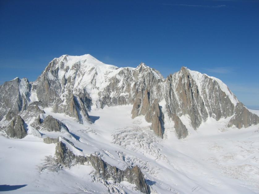 Rocce magmatiche intrusive Monte Bianco 40 vette sopra i 4000