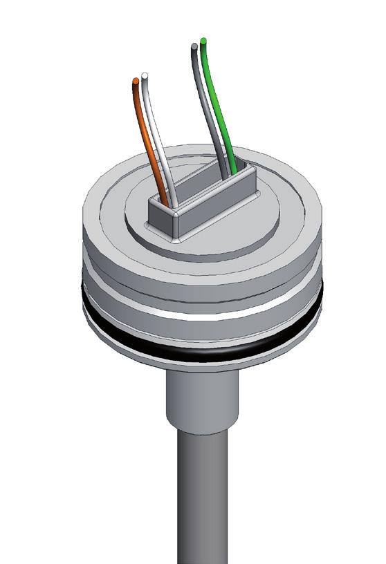 (minimo ±0,10 mm) Ingombro massimo (A) mm Modello +104,7 (escluso cavo) Modello +109,7 (escluso cavo) Ripetibilità mm < 0.