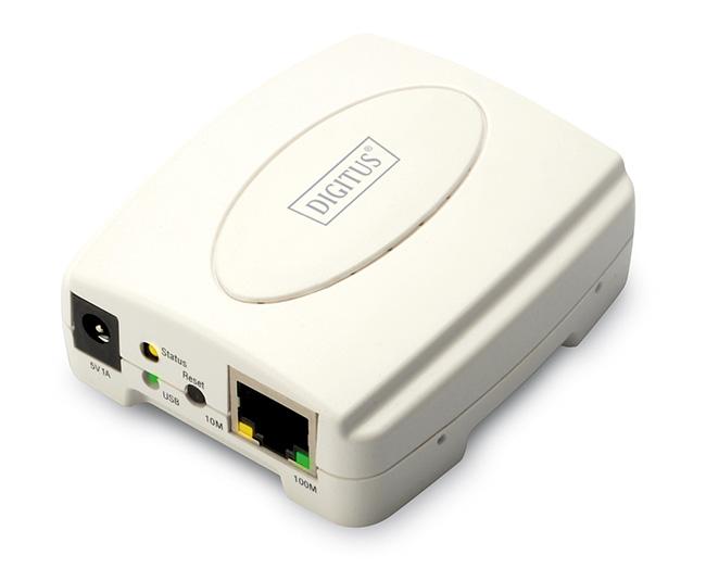 USB 2,0 SERVER DI STAMPA ETHERNET