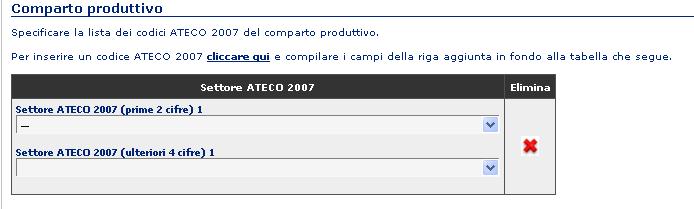 Nel caso in cui sia previsto l inserimento di più elementi per una medesima tipologia di informazioni (ad es.