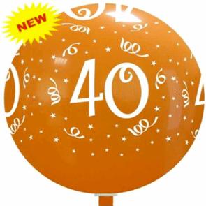 "CTM5803T" PALLONE 30 COMPLEANNO 80 CM Buon Compleanno 30 anni stampa sul globo in