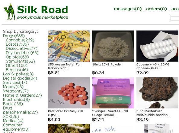 Il più conosciuto fra i Black Market, Silk Road, un sito di commercio elettronico raggiungibile fino allo scorso anno tramite Tor, si occupa della vendita online di svariati prodotti e servizi, per