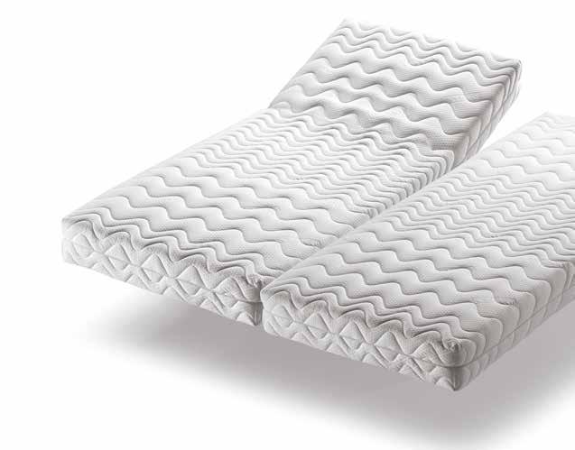 13 13A Eco-Elle C_This mattress is in natural latex foam with different support zones.