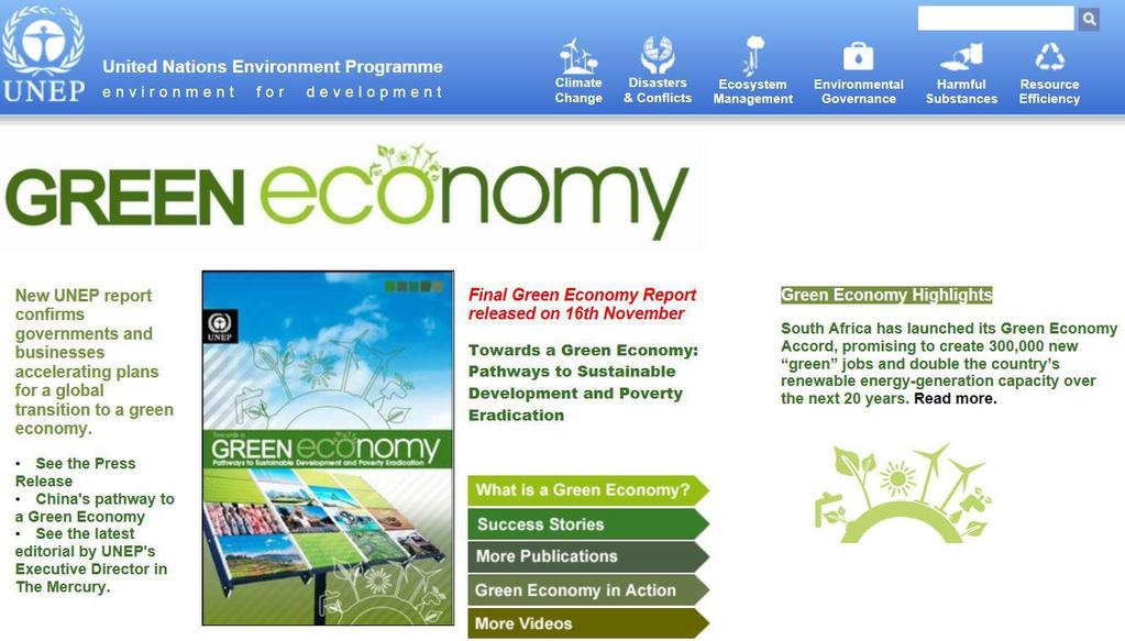 E la green economy?