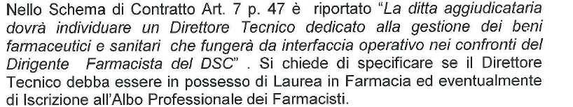 No, le attività descritte non sono remunerate all interno della base d asta.