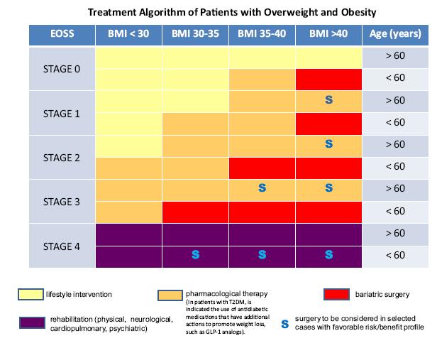 SIO management algorithm for patients with overweight or obesity: consensus statement of the Italian Society for Obesity (SIO) INDICAZIONI TERAPEUTICHE Pazienti adulti IMC 30 kg/m 2 We believe that