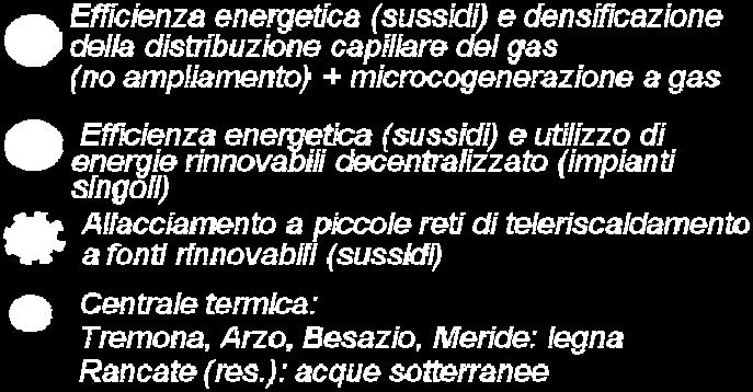 da acque sotterranee Genestrerio, Capolago, Ligornetto, Mendrisio residenziale, Piana del Laveggio (rete di distribuzione del gas già esistente): densificazione della rete del gas con distribuzione