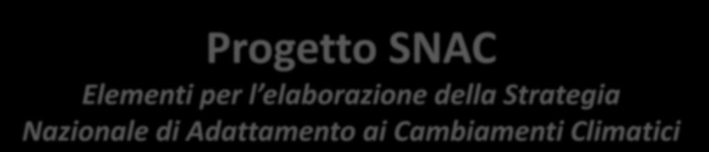 di Adattamento ai Cambiamenti Climatici