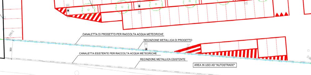 Conseguentemente, il numero di posti auto si riduce a 323 posti auto totali, composti da 231 stalli insistenti sull area attualmente in uso e 92 stalli da realizzarsi con il presente ampliamento,