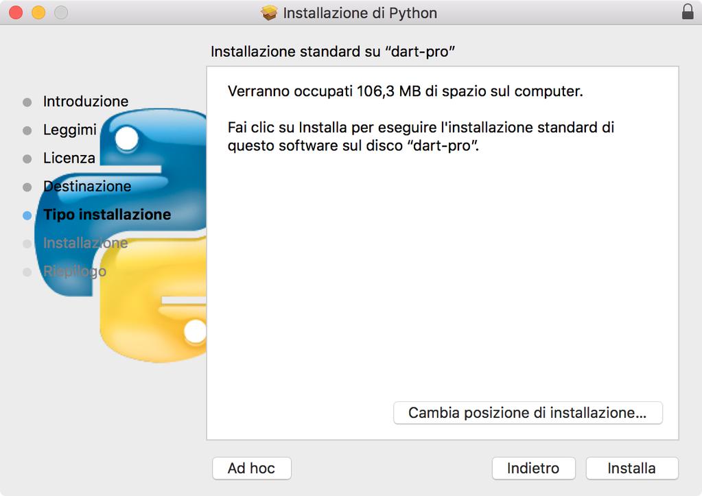 PYTHON - INSTALLAZIONE Python - Quale sistema