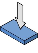 Azioni variabili da traffico Azioni verticali da traffico Schema di carico 2 E costituito da un singolo asse applicato su impronte di pneumatico di forma rettangolare (0.60 m x 0.35 m).