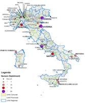 industriale in Italia Ferrara Stabilimenti Industriali Lombardia e Piemonte Genova Porto Marghera (VE) La