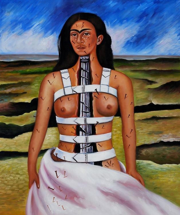 Fig. 10. Frida, La colonna spezzata (1944). Museo Dolores Olmedo, Città del Messico.