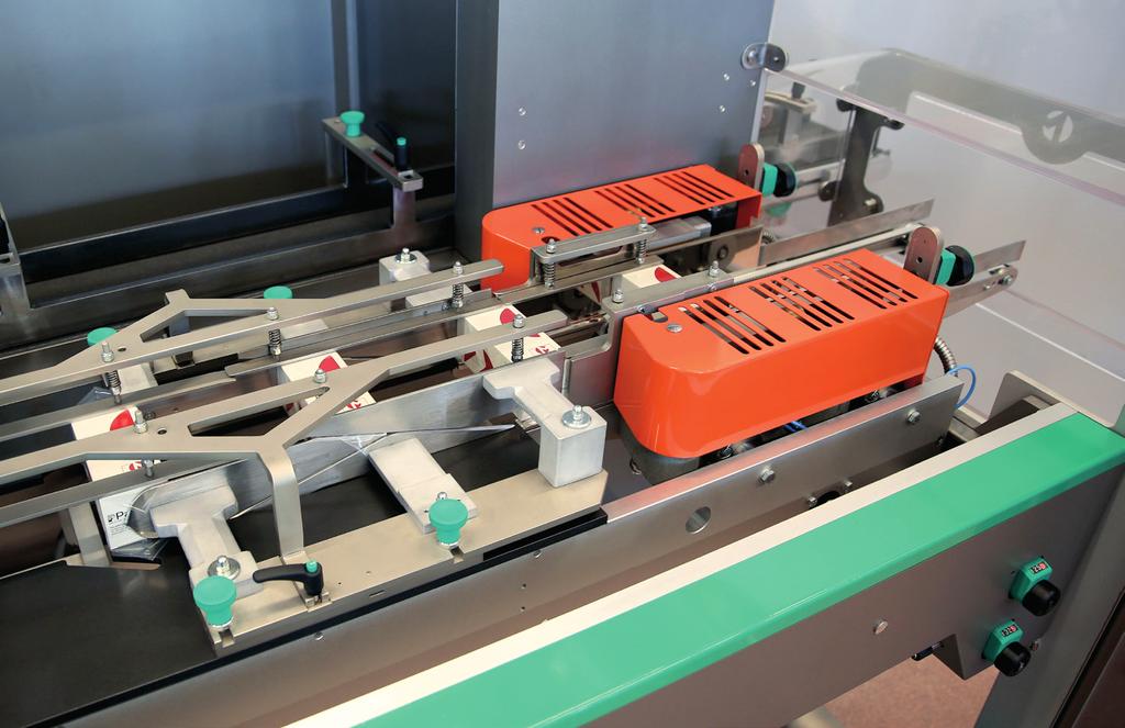 Tear tape Nastrino a strappo Lateral sealing station