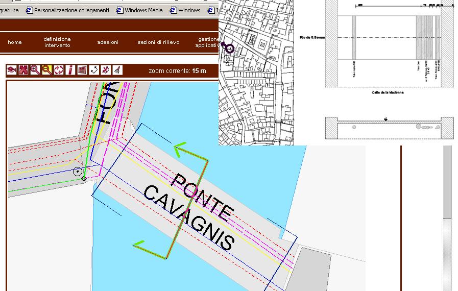 LETTURA CARTOGRAFICA DELLE RETI ASSOCIATA A UN DATA BASE