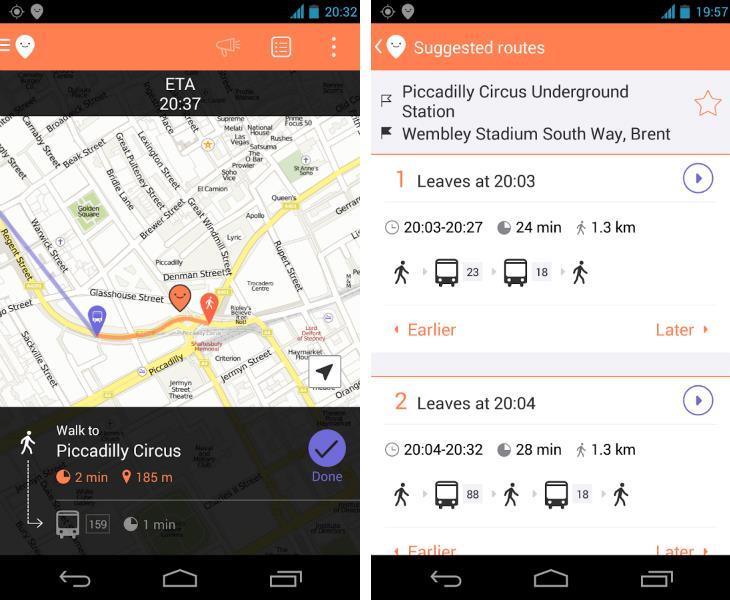 OPEN DATA: ESEMPI DI UTILIZZO/4 Moovit e citymapper