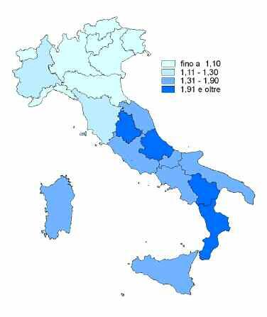 Macroeconomia Indicatori sui finanziamenti per cassa Maggiore difficoltà di accesso al credito nel Mezzogiorno Il tasso di decadimento per cassa è una misura che esprime la solvibilità media di