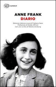 Frank, Anne Diario Torino: Einaudi, 1986 N.R. 9 FRA dia Il "Diario" della ragazzina ebrea che a tredici anni racconta gli orrori del Nazismo.