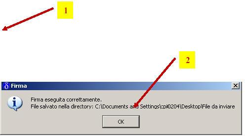 p7m come da immagine seguente: 4 Eventuale Crittografazione dei documenti da inviare Dopo aver firmato digitalmente i 2 file (nel ns. esempio allegatob.pdf.p7m; allegatob.csv.