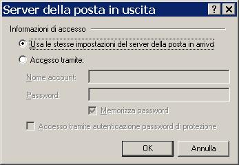 postacert.istruzione.it Server Posta in uscita (SMTP): smtp.postacert.istruzione.it G.