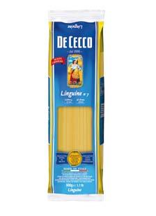 2,09-8,36 al kg 0,65 1,30 al kg PASTA DI SEMOLA DE CECCO 500 g -