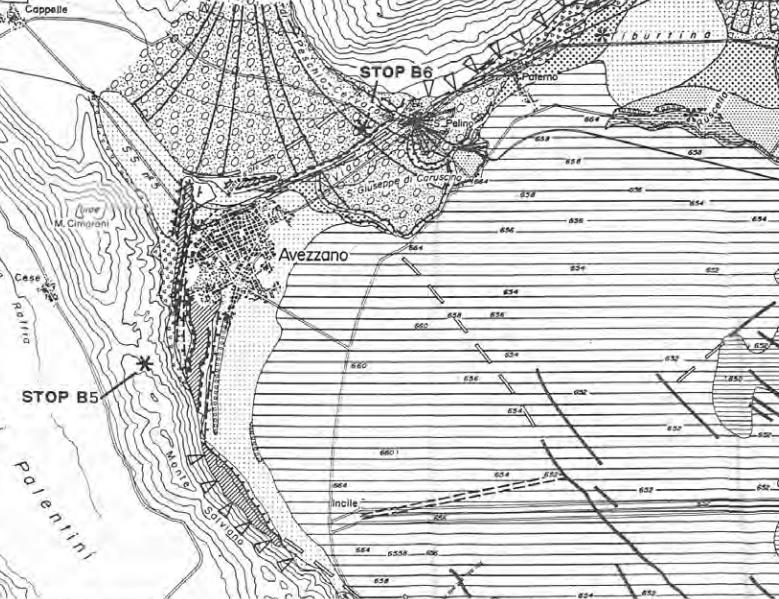 3. INQUADRAMENTO GEOLOGICO E GEOMORFOLOGICO L area in studio, situata nell abitato di Avezzano, si sviluppa all interno della zona della Piana del Fucino.