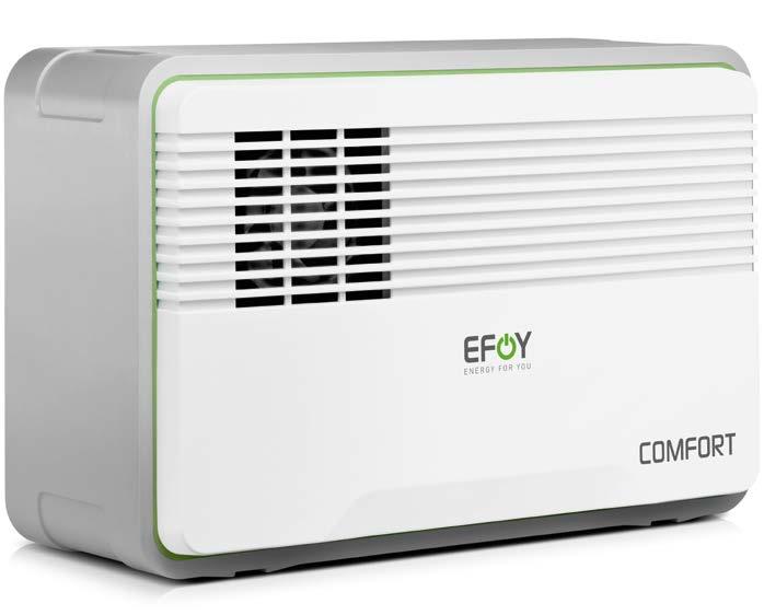 EFOY COMFORT carica la vostra batteria servizi in modo completamente automatico. Così da avere sempre sufficiente energia per le vostre esigenze tutto l anno e nel rispetto dell ambiente.