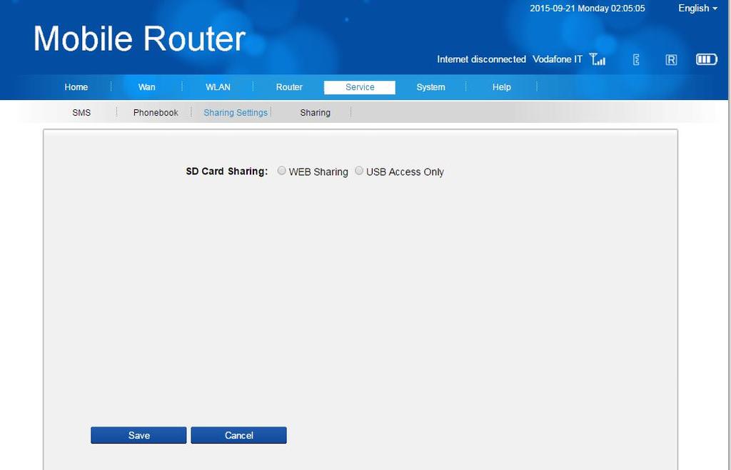 4) Salvare la configurazione 5) Connettere il dispositivo (ad esempio PC, DVR, IP camera) al Router 4G via LAN In questa modalità il Router 4G è in grado di fornire connessione Internet ad un sistema