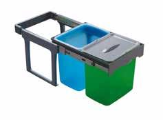 40 dustbin L 28,7 P 33,3 H 36,2 1 secchio bucket (1x34LT) 2