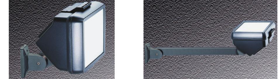 Vetro di protezione satinato temperato sp. 4 mm, fissato alla cornice con guarnizione al silicone, per LED SMD-vetro trasparente temperato per power LED.