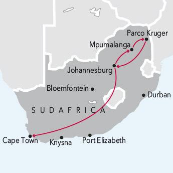 Tour Sud Africa con Accompagnatore Due proposte di viaggio con accompagnatore ad un prezzo decisamente interessante.