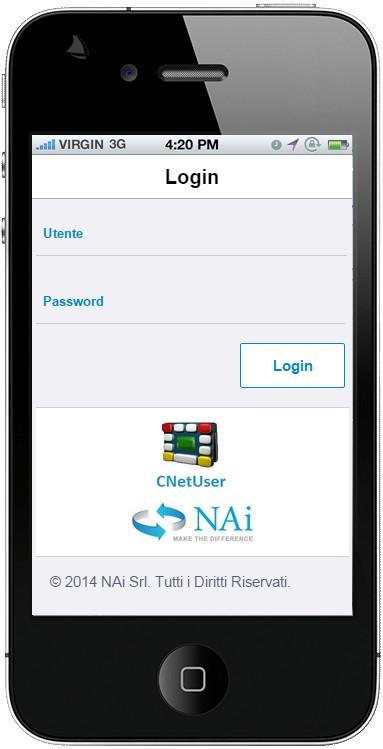 Pensiamo al Cliente CnetUser CNetUser è la prima app in grado di gestire contemporaneamente sistemi di sicurezza diversi tra loro.