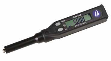 The new MicroGauge 2-point bore gauging system has been designed specifically for the measurement of small bores between 1.0-6.0 - New easy to read slimline digital display - Switchable resolution 0.
