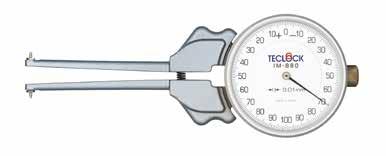 internal dial snap gauges L Spare contact points BB36534 20 34 165 7 sets M2,5 BB36560 30 60 170 5 sets M3,5 BB365150 55 150 183 6 sets M3,5 Misuratori rapidi per gole interne di alta precisione.