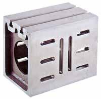 Cast iron clamping cubes with T-slot Dimensions HA055250200 250 x 200 x160 24 HA055315250 315 x 250 x 200 48 HA055400250 400 x 250 x 200 55 HA055400400 400 x 400 x 400 80 HA055500300 500 x 300 x 250