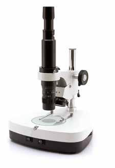 Professional microscope SCOPE Description Magnification LA390MONO Microscopio monoculare per visione e misurazioni dotato di zoom Zoom bench monocular microscope for measuring and viewing Working