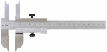 Ring joint vernier caliper AB070300 0 300 AB070500 0 500 Becchi / Jaws Section